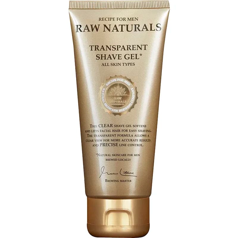 Raw Naturals Transparent Shave Gel 100 ml från Raw Naturals – köp hos Apotek Hjärtat