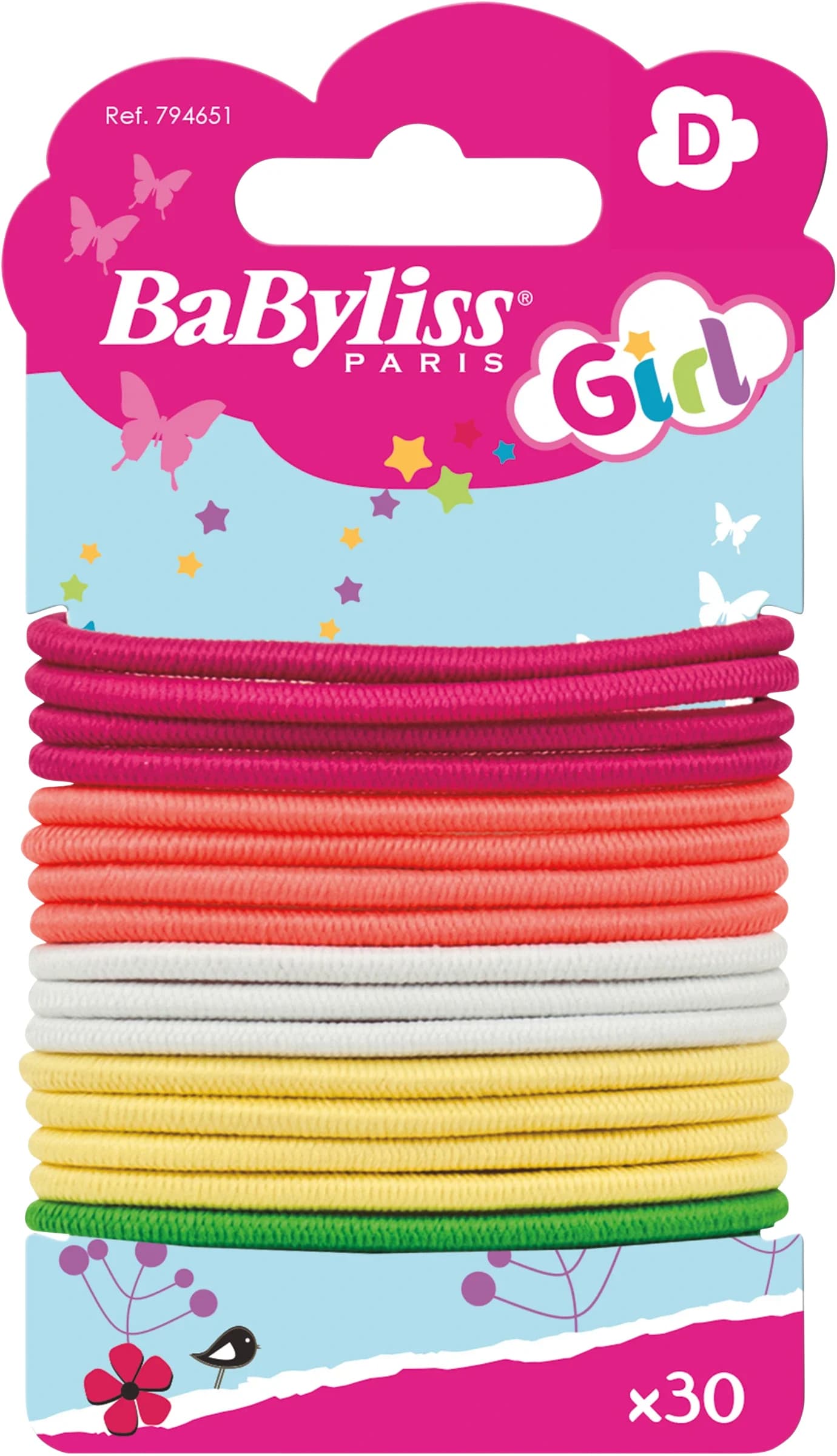BaByliss Hårsnoddar Kids blandade färger 30 st från Babyliss – köp hos Apotek Hjärtat