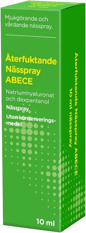 ABECE Återfuktande Nässpray 10 ml från ABECE – köp hos Apotek Hjärtat