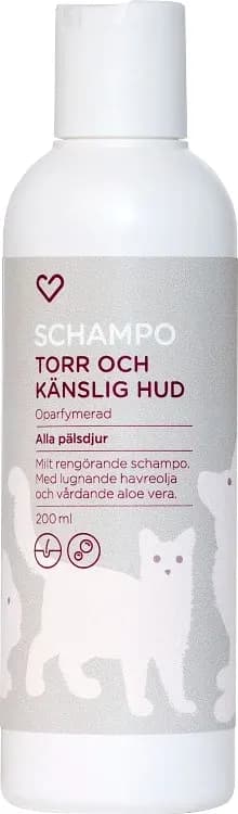 Hjärtats Schampo Alla Pälsdjur torr & känslig hud 200 ml från Hjärtats – köp hos Apotek Hjärtat