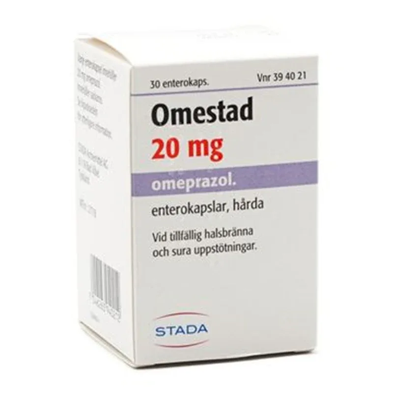 Omestad Enterokapsel, hård 20mg Plastburk, 30kapslar från Omestad – köp hos Apotek Hjärtat