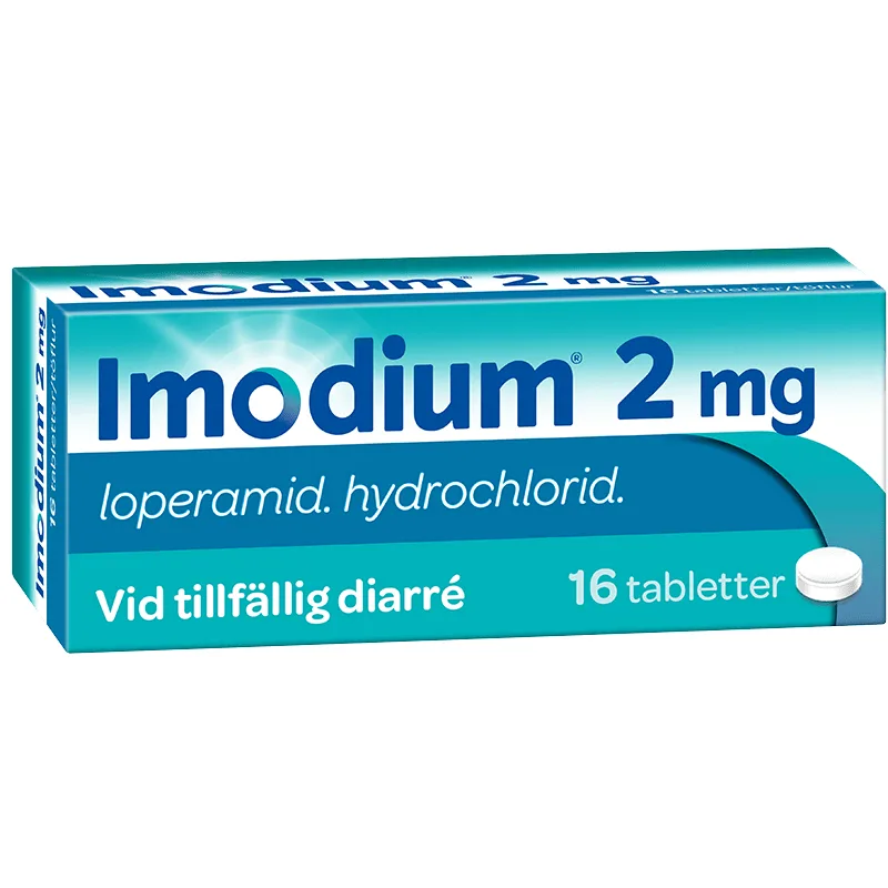 Imodium tablett 2 mg 16 st från Imodium – köp hos Apotek Hjärtat