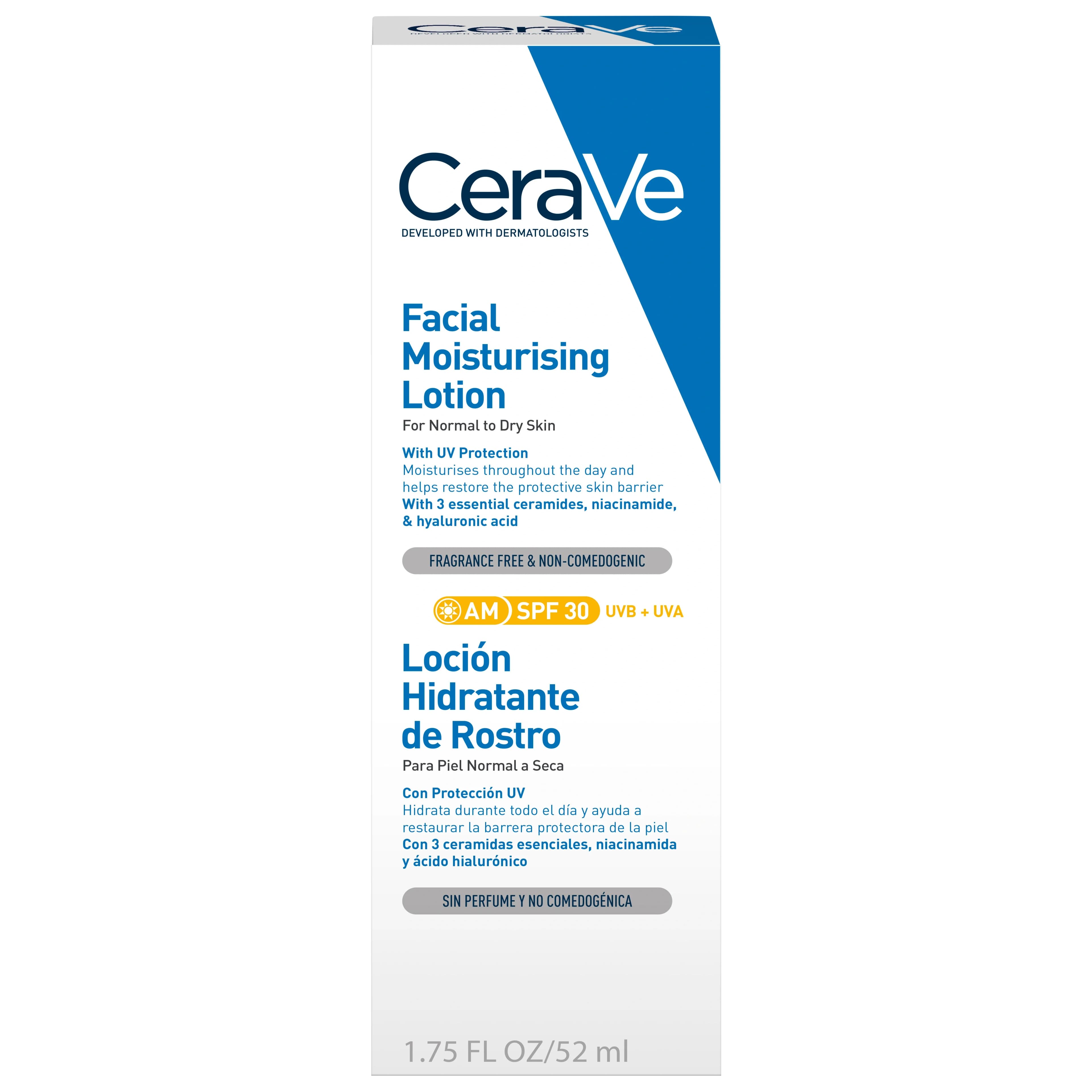 CeraVe Facial Moisturising Lotion AM SPF 30, 52 ml från CeraVe – köp hos Apotek Hjärtat