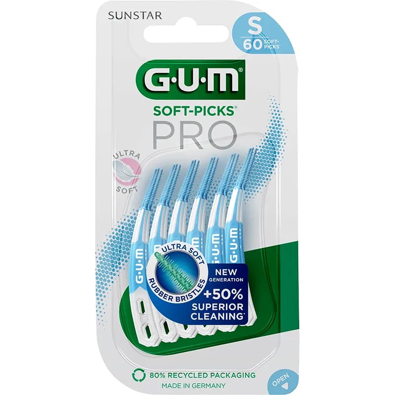 GUM Soft-Picks PRO Small 60 st från GUM – köp hos Apotek Hjärtat