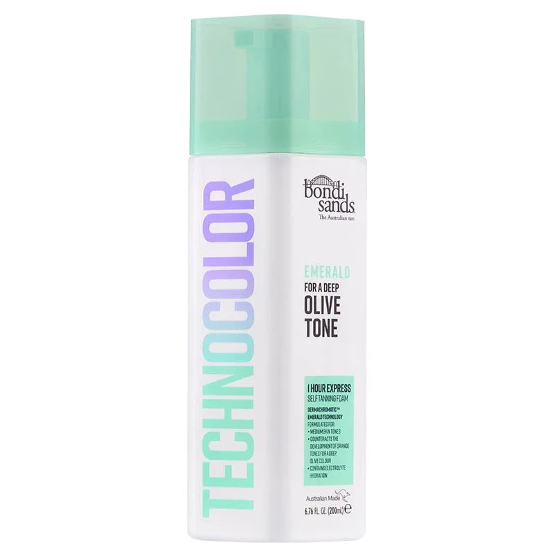 Bondi Sands Technocolor 1 Hour Express Self Tanning Foam Emerald (Olive Tone) 200 ml från Bondi Sands – köp hos Apotek Hjärtat