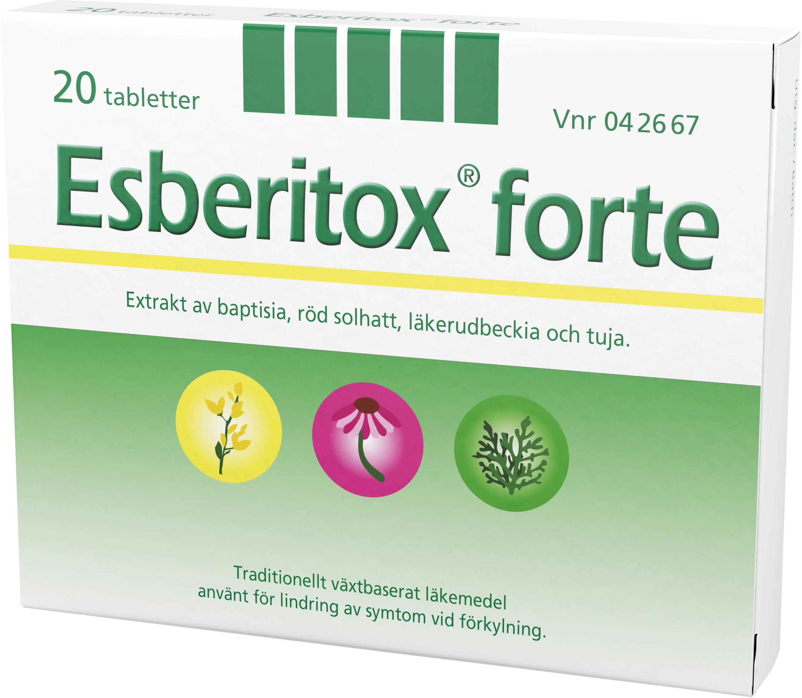 Esberitox forte tablett 20 st från Esberitox – köp hos Apotek Hjärtat