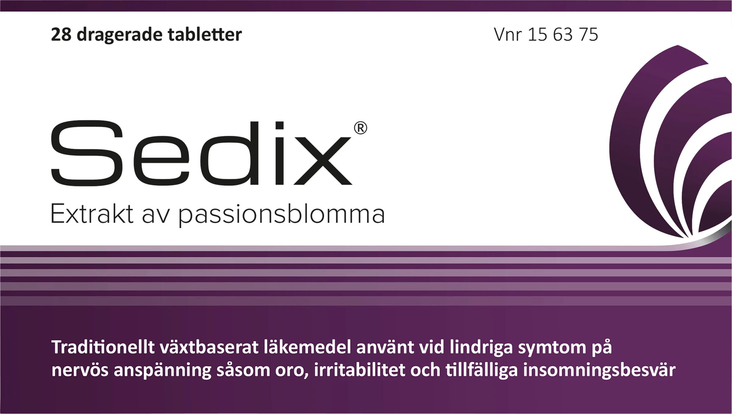 Sedix filmdragerade tablett 28 st från Sedix – köp hos Apotek Hjärtat