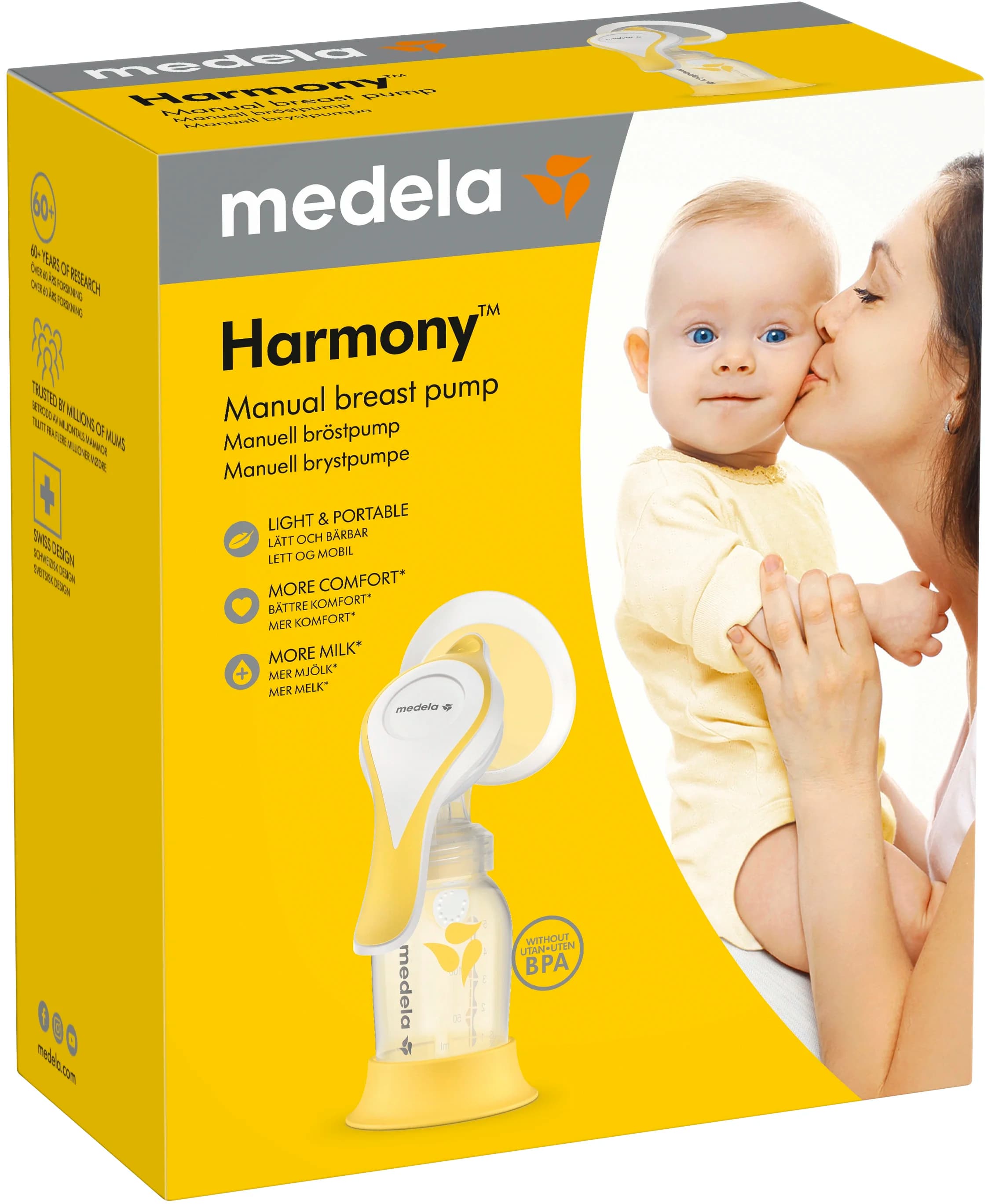 Medela Harmony Manuell bröstpump från Medela – köp hos Apotek Hjärtat