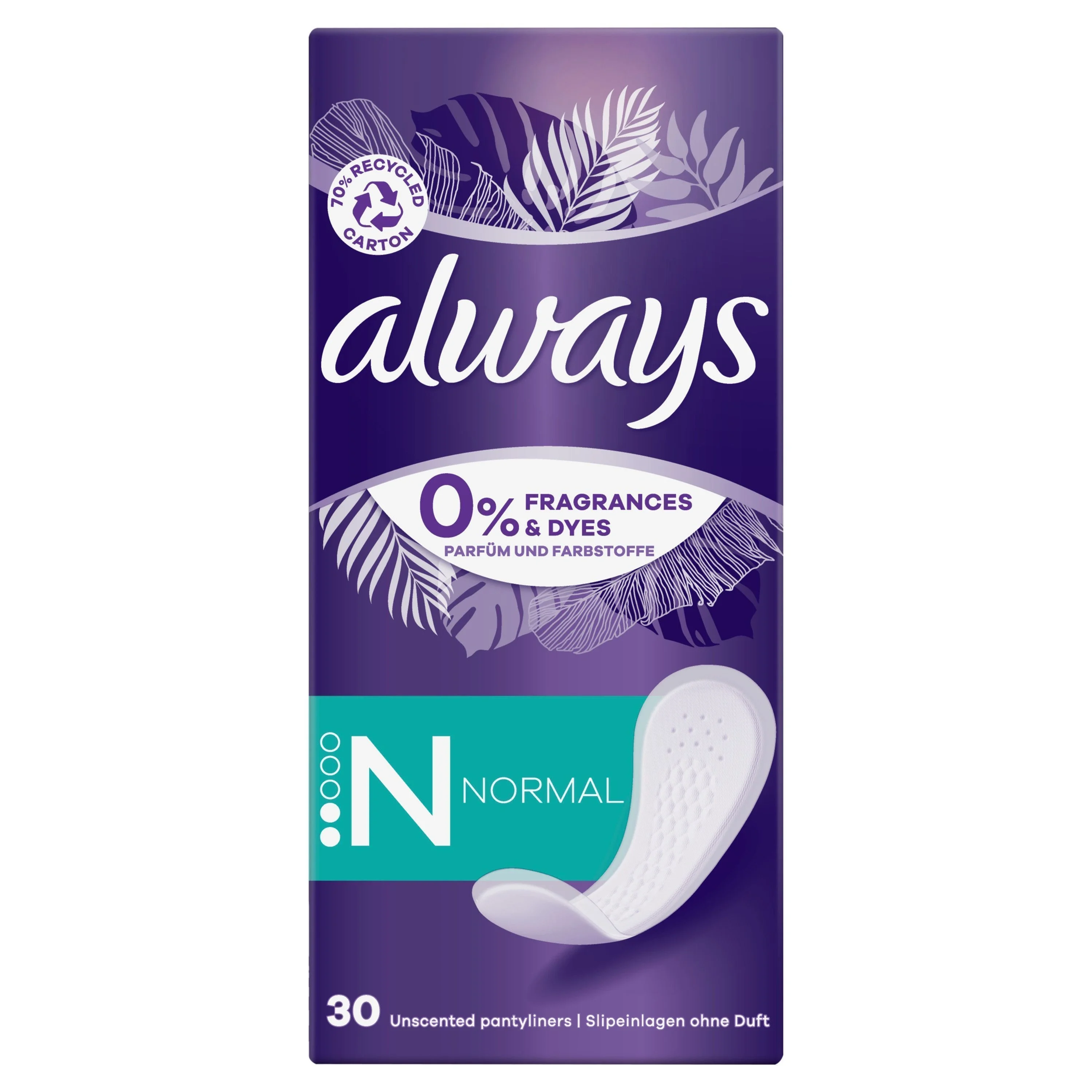 Always Daily Fresh Normal Trosskydd 30 st från Always – köp hos Apotek Hjärtat
