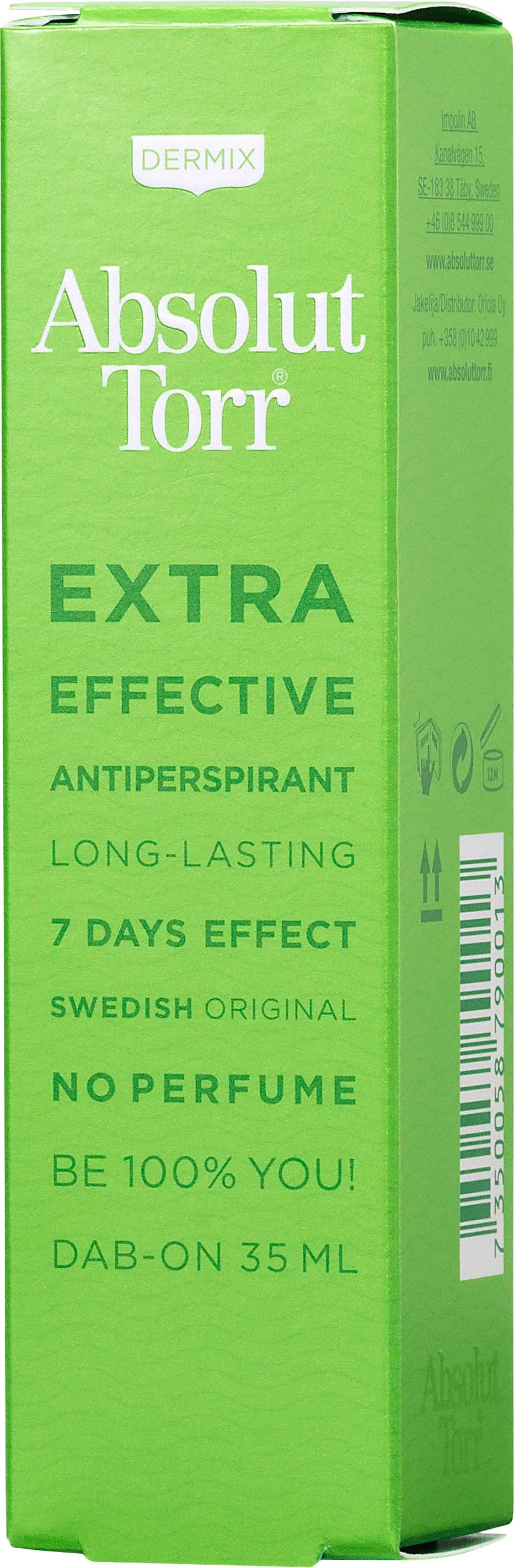 Absolut Torr antiperspirant 35 ml – från Absolut Torr – 59 kr – hos Apotek Hjärtat