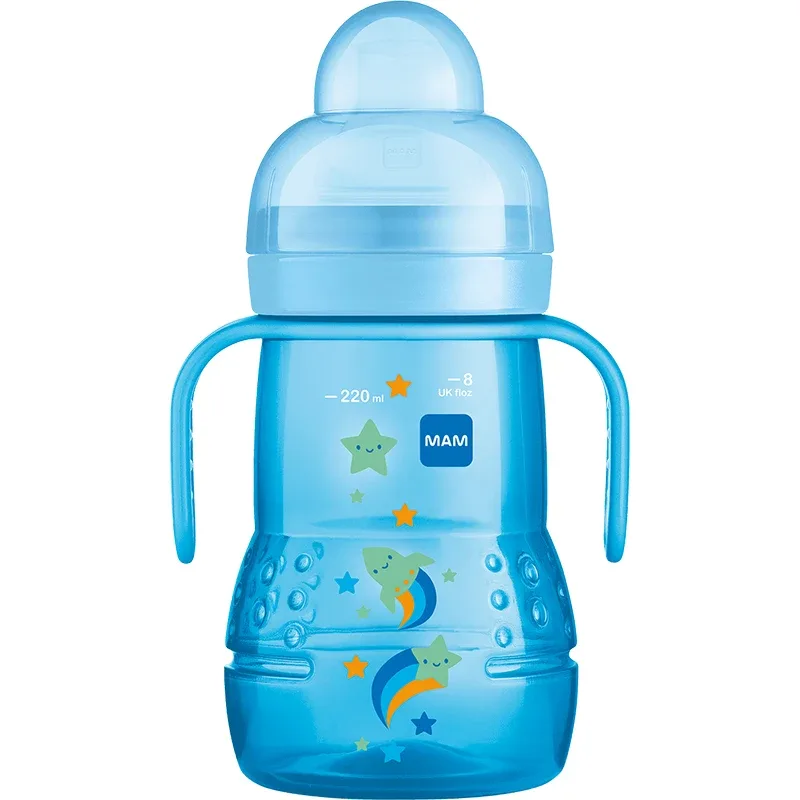 MAM Trainer 4 mån+ 220 ml Blå från MAM – köp hos Apotek Hjärtat