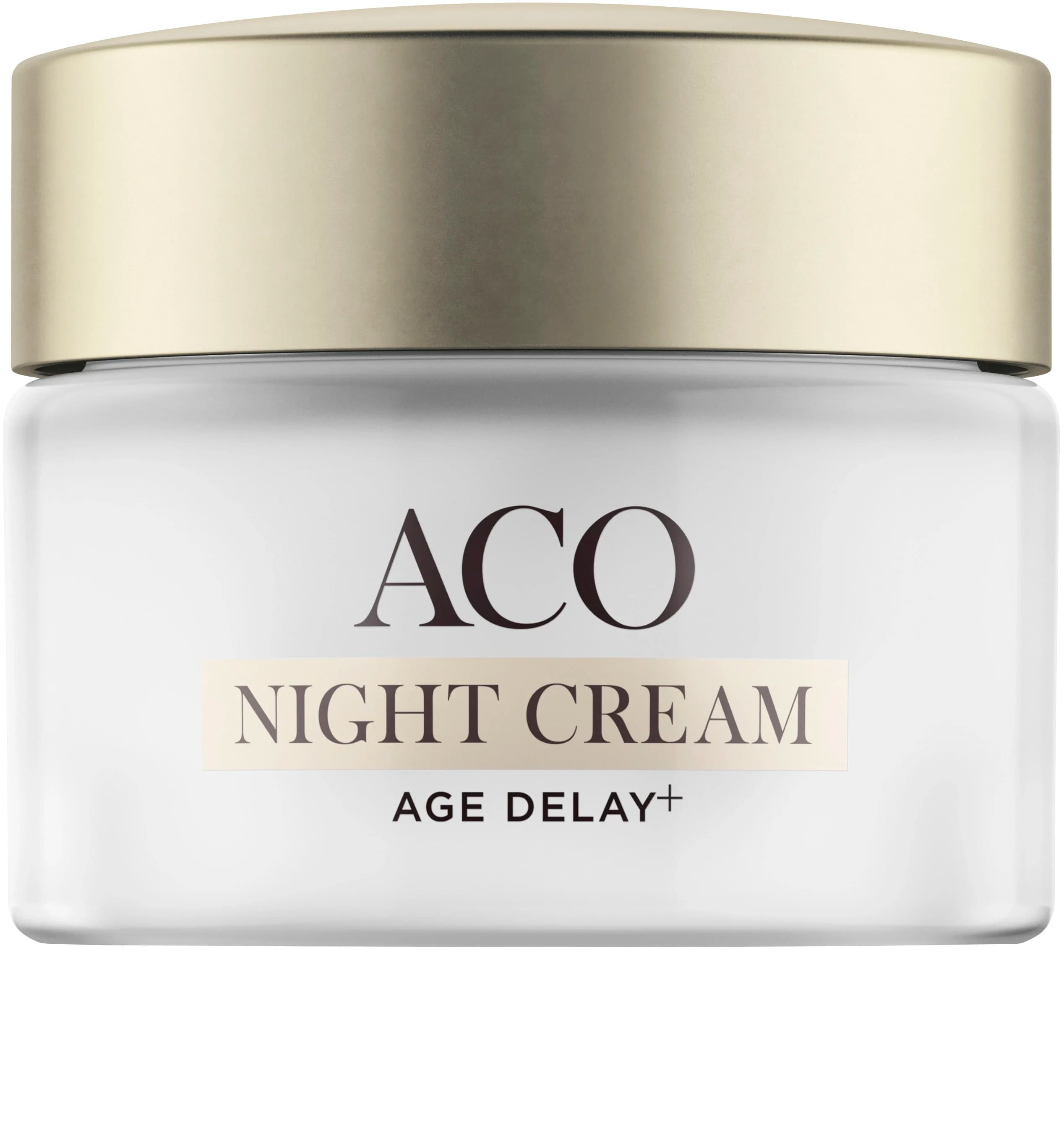 ACO Age Delay+ Night 50ml från ACO – köp hos Apotek Hjärtat