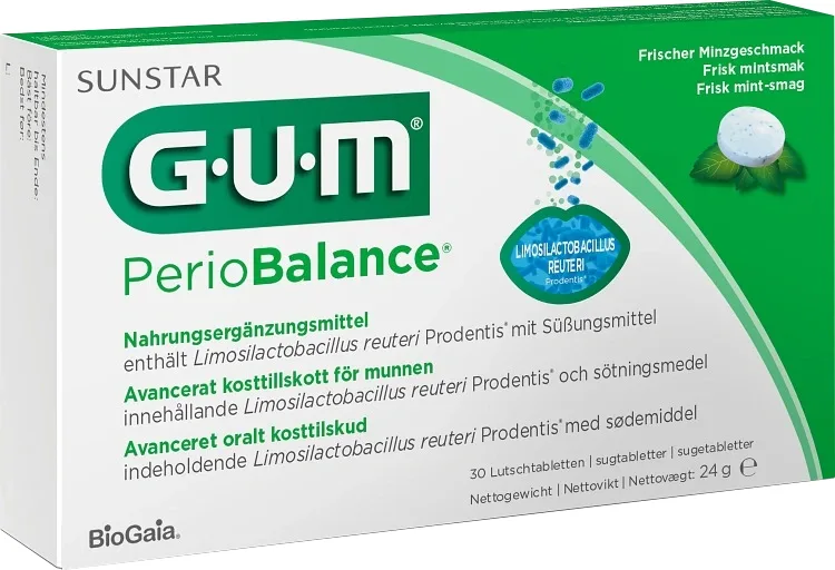 GUM Periobalance Sugtabletter 30 st från GUM – köp hos Apotek Hjärtat