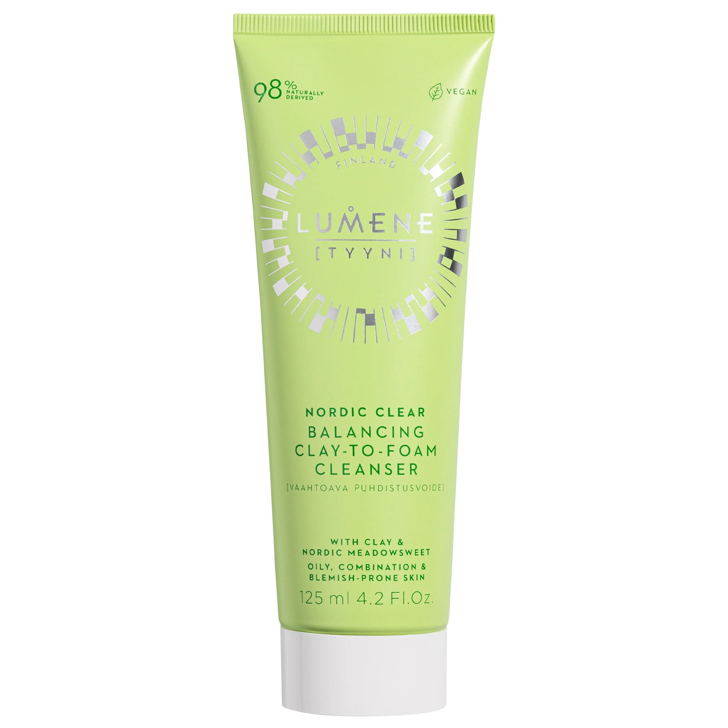 Lumene Nordic Clear Balancing Clay-to-Foam Cleanser 125 ml från Lumene - köp hos Apotek Hjärtat