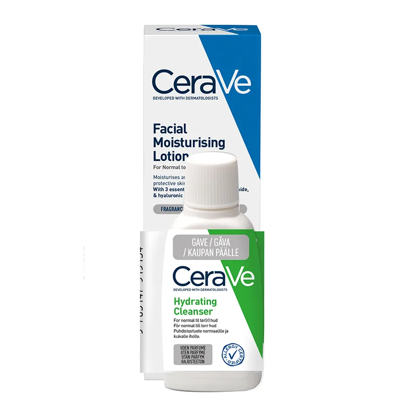 CeraVe Facial Moisturising Lotion Gåvopack 52 ml + 20 ml från CeraVe – köp hos Apotek Hjärtat