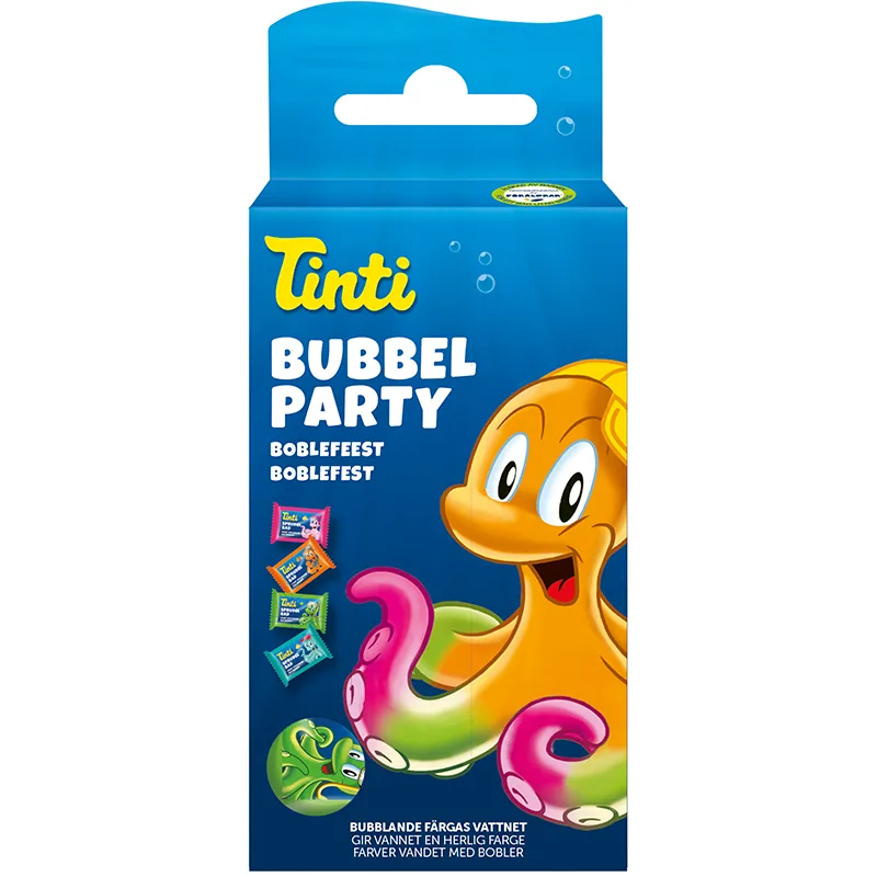 Tinti Bubbelfest 4-pack från Tinti – köp hos Apotek Hjärtat