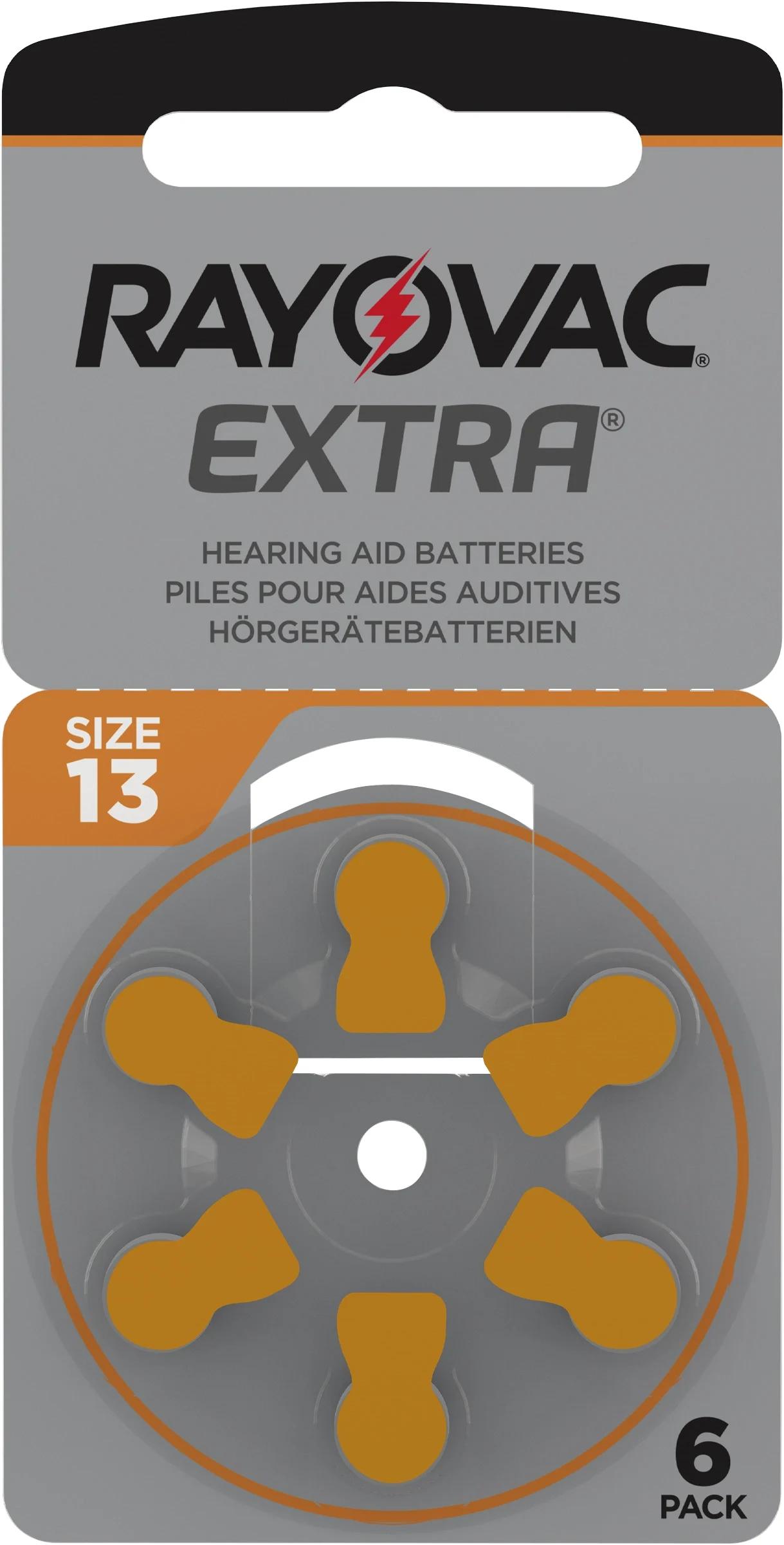 Rayovac Extra Advanced Act 13 6 st från Rayovac – köp hos Apotek Hjärtat