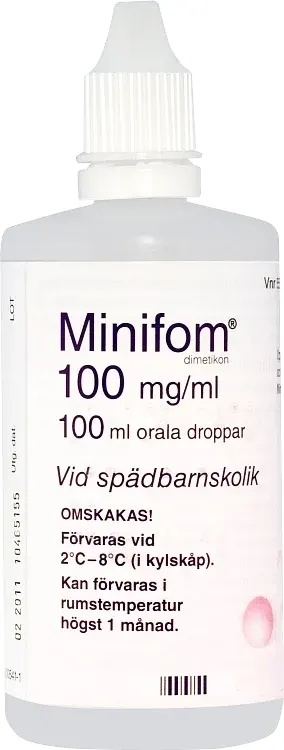 Minifom orala droppar 100 mg/ml 100 ml från Minifom – köp hos Apotek Hjärtat