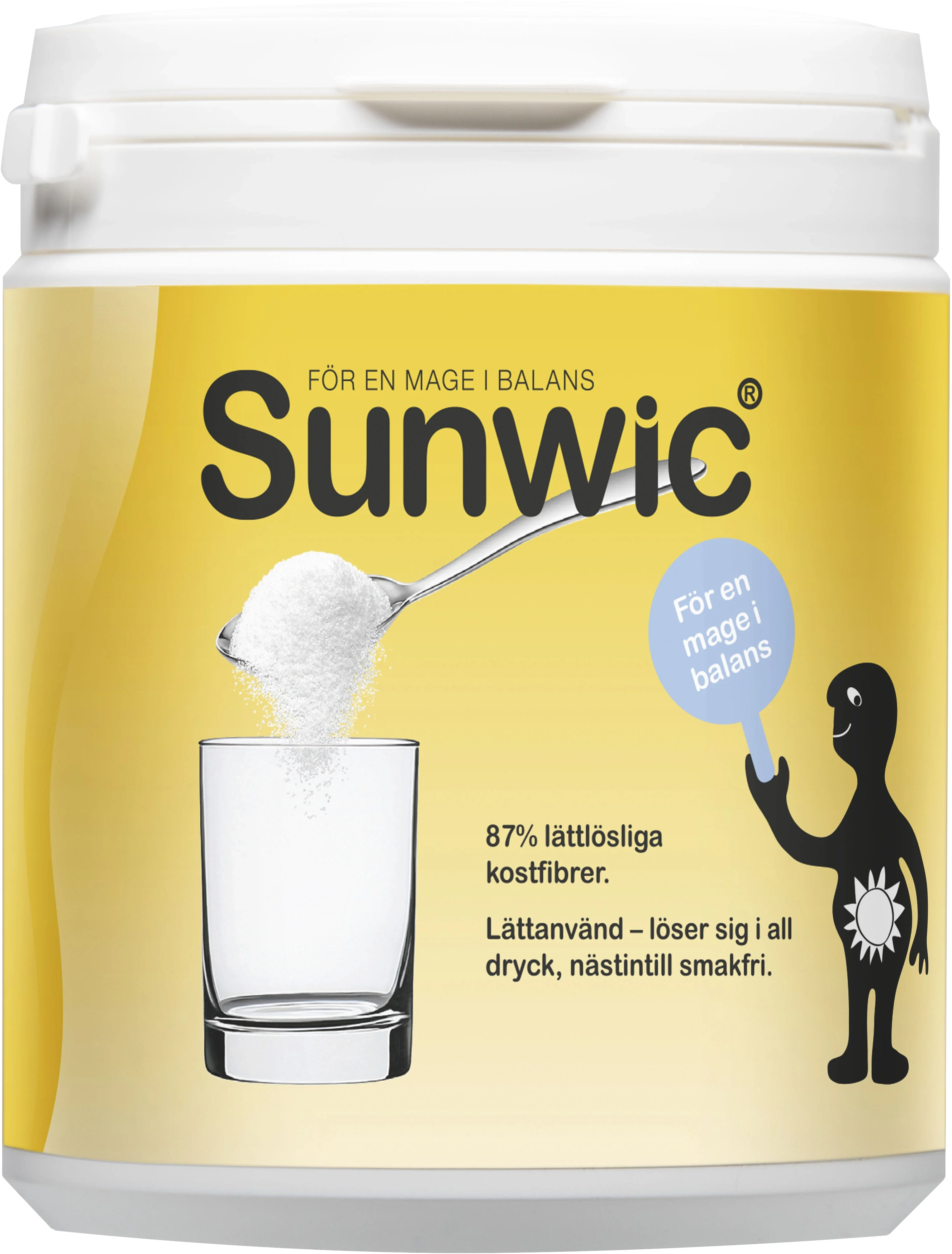 Sunwic För en Mage i Balans kostfiber 200 g från Sunwic – köp hos Apotek Hjärtat