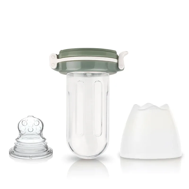 Kidsme Food Feeder med Sked Grey från Kidsme – köp hos Apotek Hjärtat