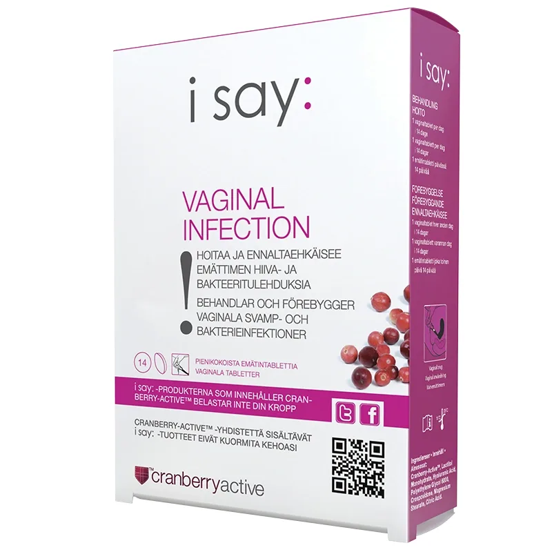 I Say: Vaginal Infektion 7 vaginaltabletter från I Say – köp hos Apotek Hjärtat