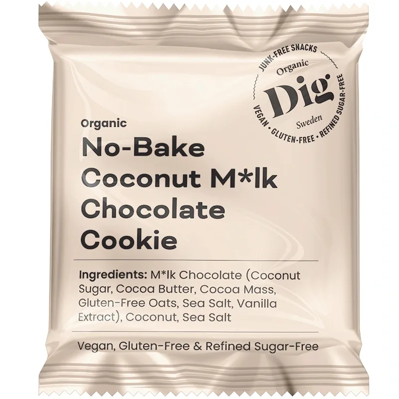 Dig No-Bake Coconut M*lk Chocolate Cookie 30 g från Dig – köp hos Apotek Hjärtat