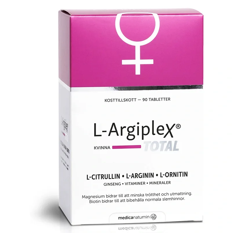 L-Argiplex Total Kvinna 90 st från L-Argiplex – köp hos Apotek Hjärtat