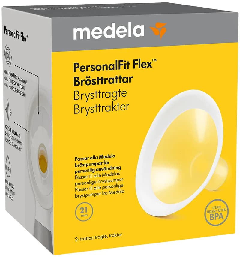 Medela PersonalFit Flex Brösttratt 2-pack 21 mm från Medela – köp hos Apotek Hjärtat