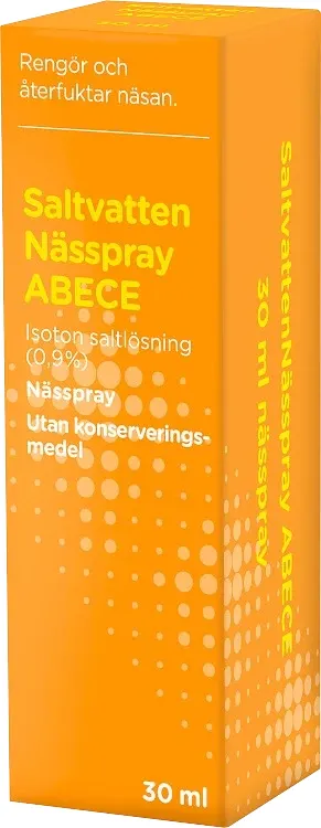 ABECE Saltvattenspray 30 ml från ABECE – köp hos Apotek Hjärtat