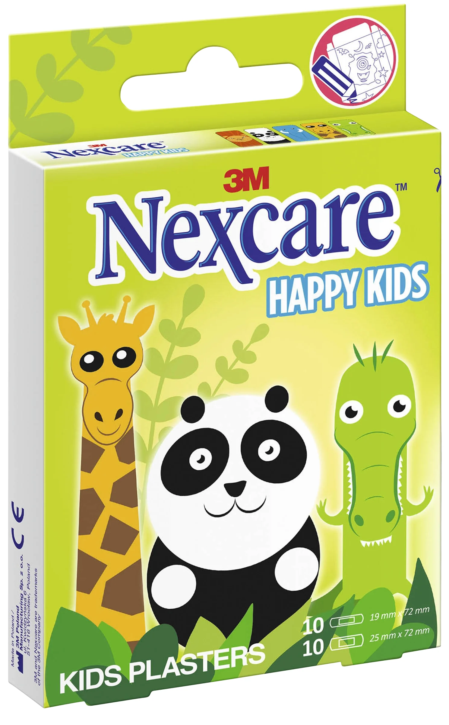 Nexcare Happy Kids Plåster 20 st Djur från Nexcare – köp hos Apotek Hjärtat