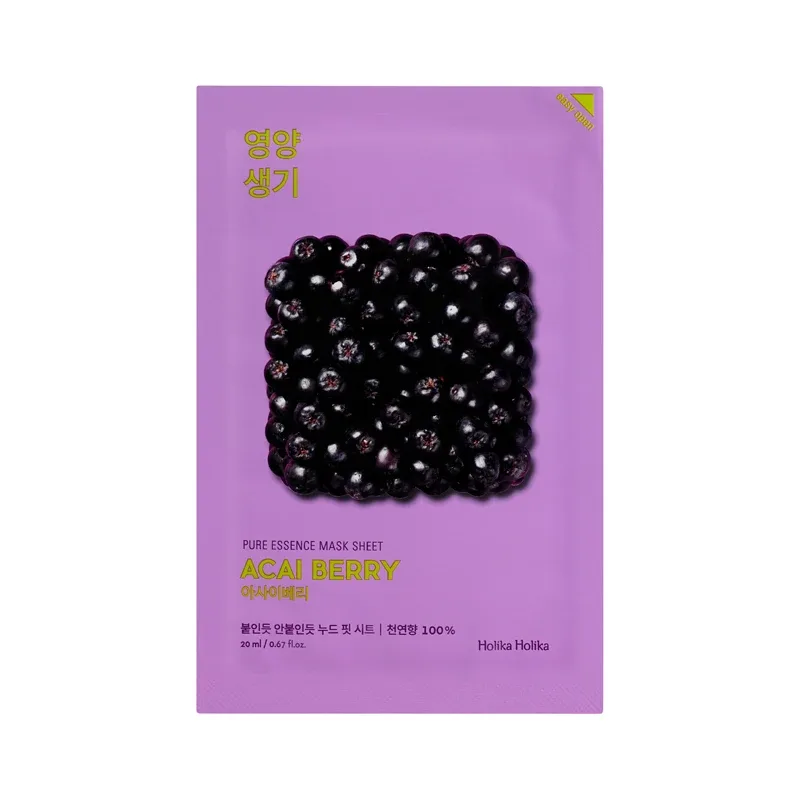 Holika Holika Pure Essence Mask Sheet Acai Berry 20 ml från Holika Holika – köp hos Apotek Hjärtat