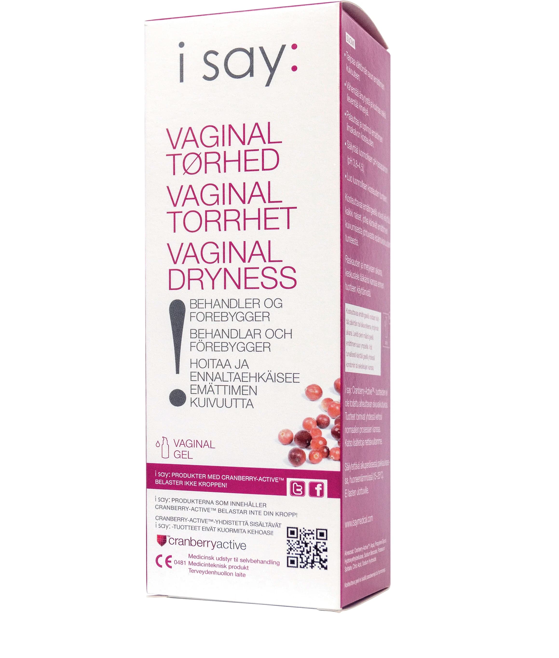 I Say: Vaginal Torrhet 75 ml från I Say – köp hos Apotek Hjärtat