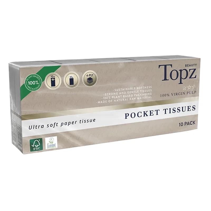 Topz Premium Tissue 10x10 st från Topz – köp hos Apotek Hjärtat