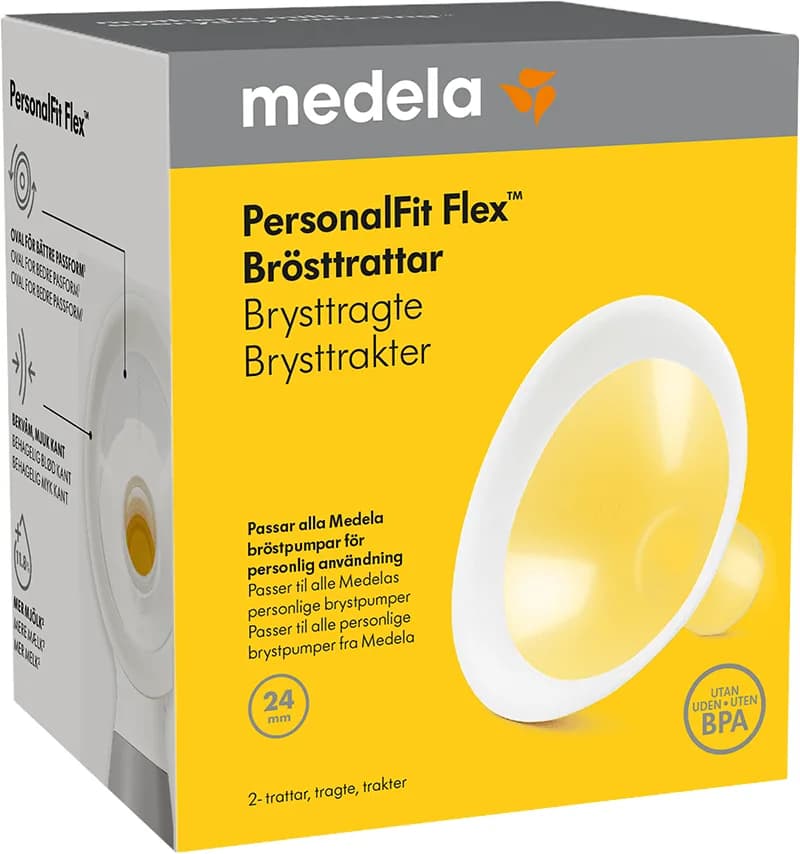 Medela PersonalFit Flex Brösttratt 2-pack 24 mm från Medela – köp hos Apotek Hjärtat