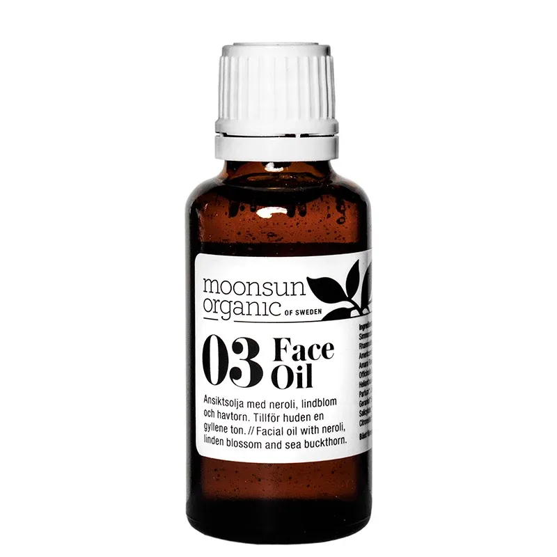 Moonsun Organic of Sweden Face Oil 30 ml från Moonsun – köp hos Apotek Hjärtat