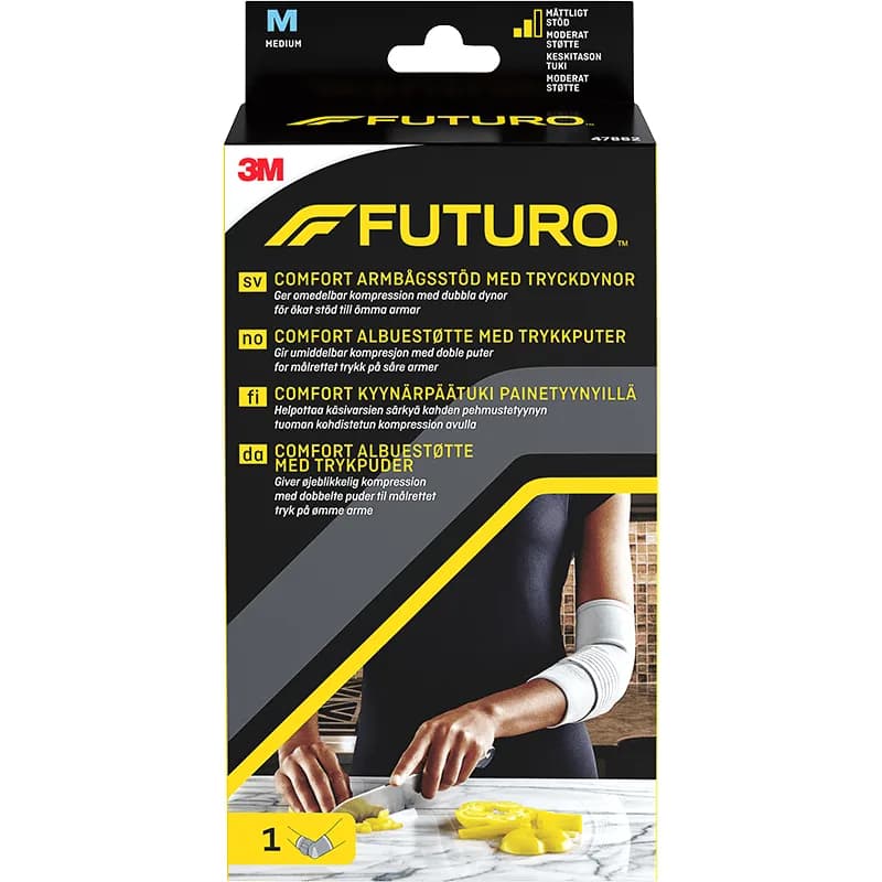 Futuro Armbågsstöd med tryckdynor Medium från Futuro – köp hos Apotek Hjärtat