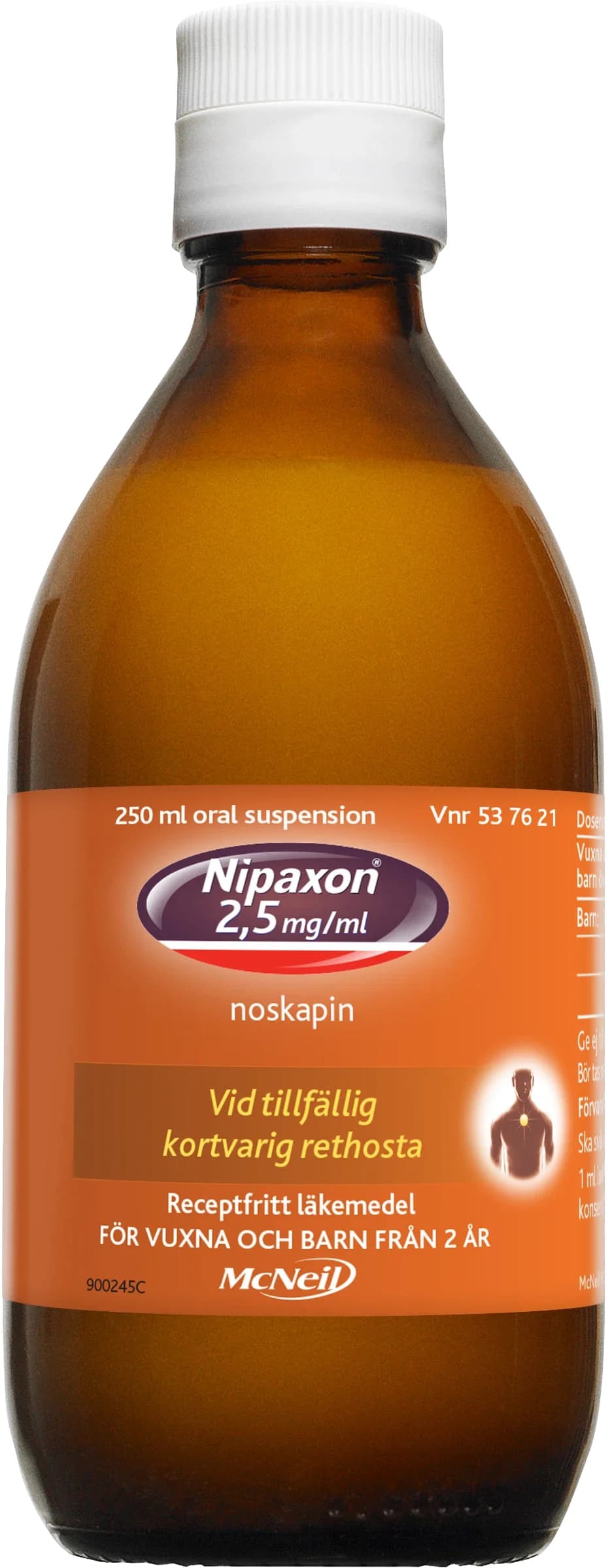 Nipaxon oral suspension 2,5 mg/ml 250 ml från Nipaxon – köp hos Apotek Hjärtat