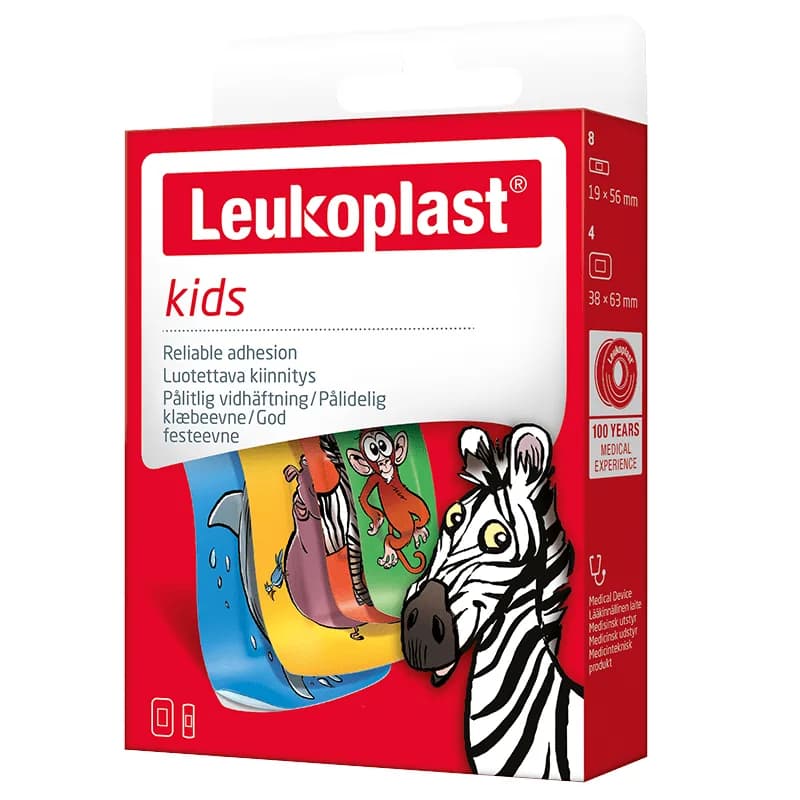 Leukoplast Kids 12 st olika storlekar från Leukoplast – köp hos Apotek Hjärtat