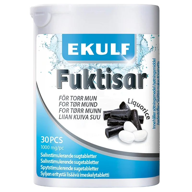 Ekulf Fuktisar 30 st Lakrits från Ekulf – köp hos Apotek Hjärtat