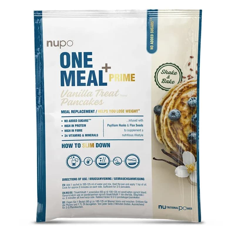 Nupo One Meal +Prime Pancake 60g från Nupo – köp hos Apotek Hjärtat