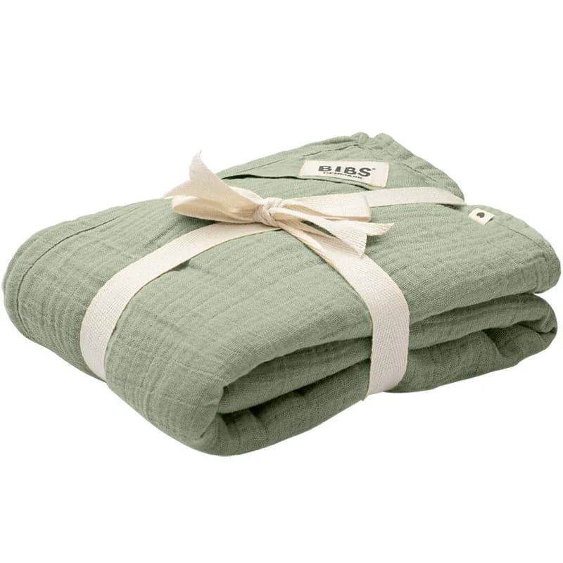 BIBS Muslin Swaddle 120x120 cm Sage från BIBS – köp hos Apotek Hjärtat