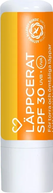 Hjärtats Läppcerat Oparfymerad SPF 30, 4,8 g från Hjärtats – köp hos Apotek Hjärtat