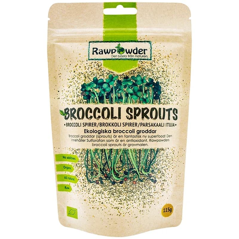 Rawpowder Broccoli Sprouts 115 g från Rawpowder – köp hos Apotek Hjärtat