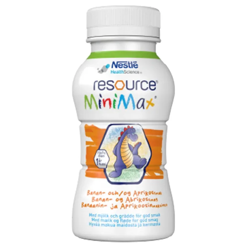 Resource MiniMax Banan/Aprikos 2 x 200 ml från Resource – köp hos Apotek Hjärtat