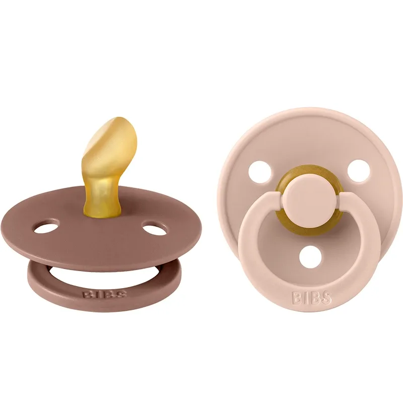 BIBS Colour Latex Anatomical Blush/Woodchuck 2-pack Size 1 från BIBS – köp hos Apotek Hjärtat