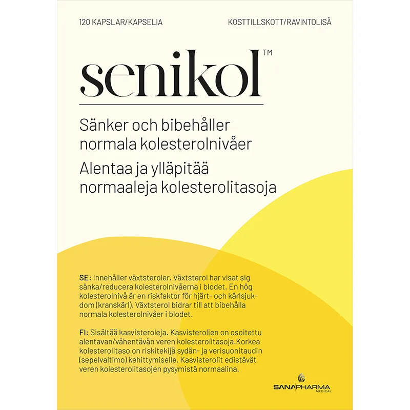 Senikol Kosttillskott Kapslar 120st från Senikol – köp hos Apotek Hjärtat