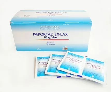 Importal Ex-Lax oralt pulver 10 g 100 st från Importal – köp hos Apotek Hjärtat