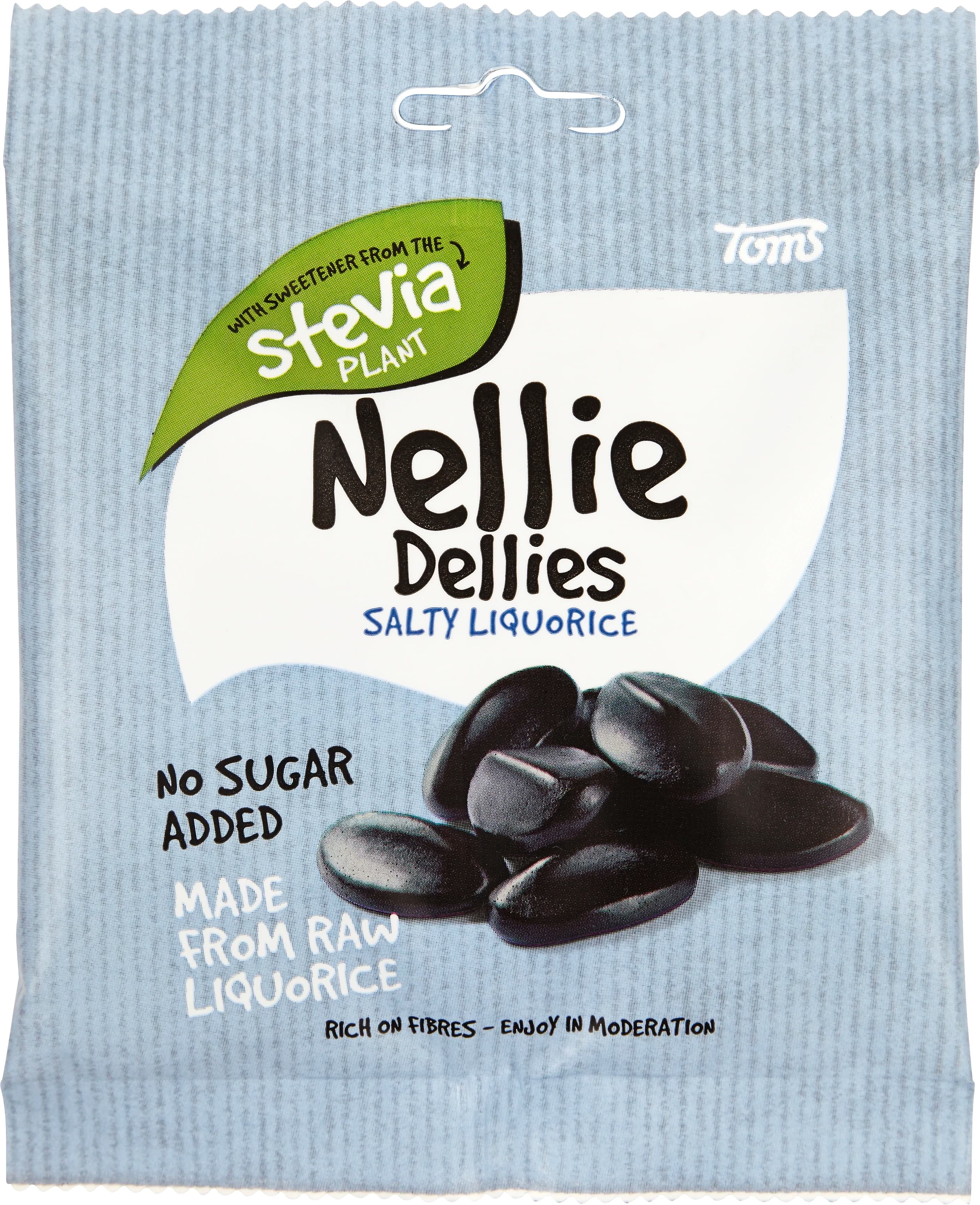 Nellie Dellies Salty Liquorice 90 g från Nellie Dellies – köp hos Apotek Hjärtat