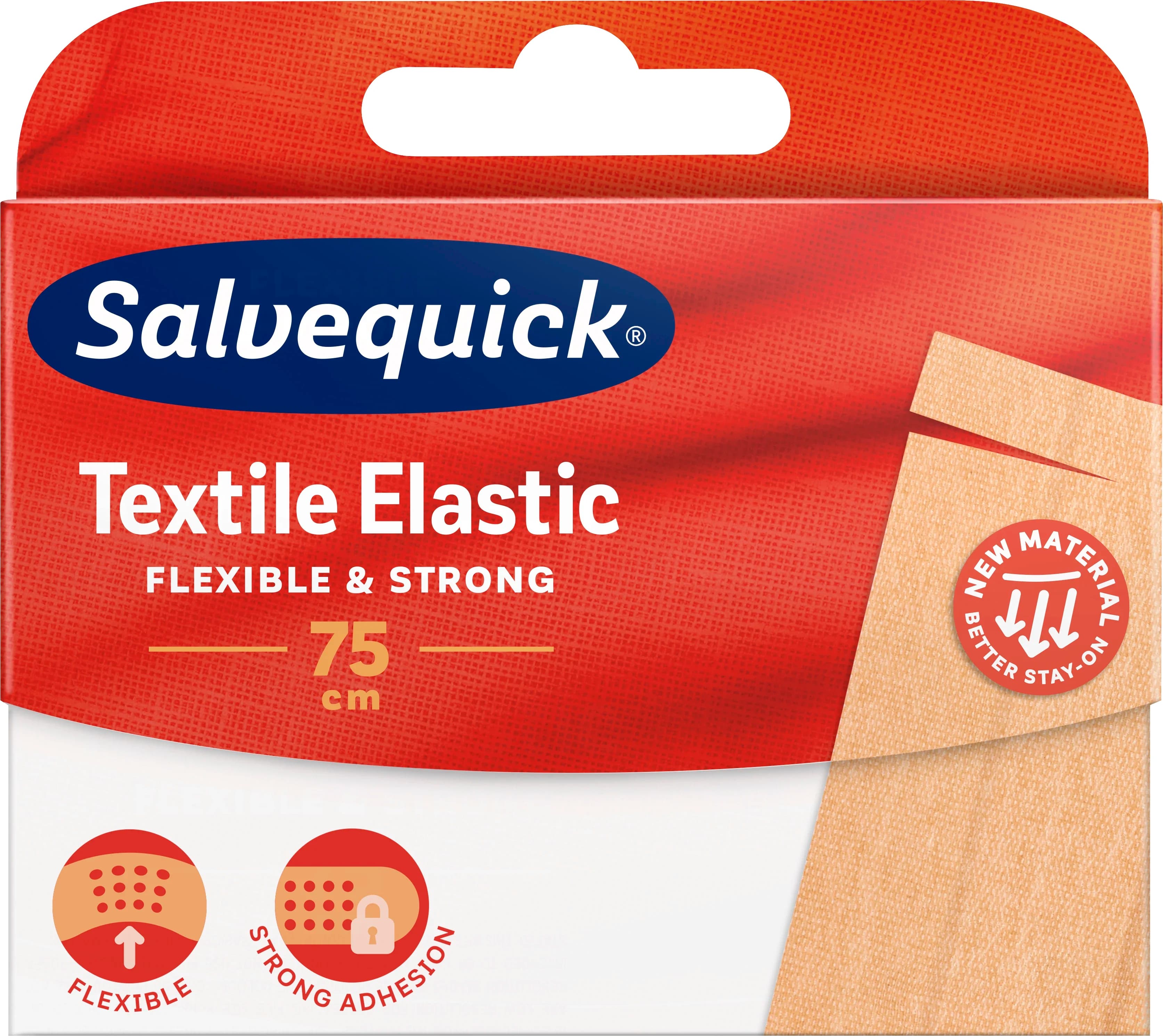 Salvequick Textile Elastic 75 cm från Salvequick – köp hos Apotek Hjärtat