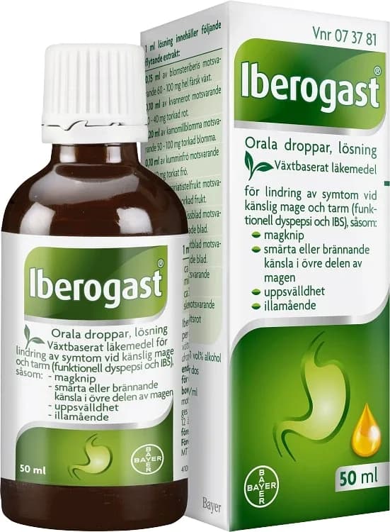 Iberogast orala droppar 50 ml från Iberogast – köp hos Apotek Hjärtat